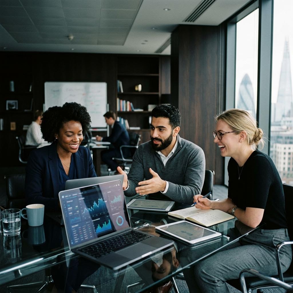 Chainers quantitative research analysts reviewing real-time liquidity streams